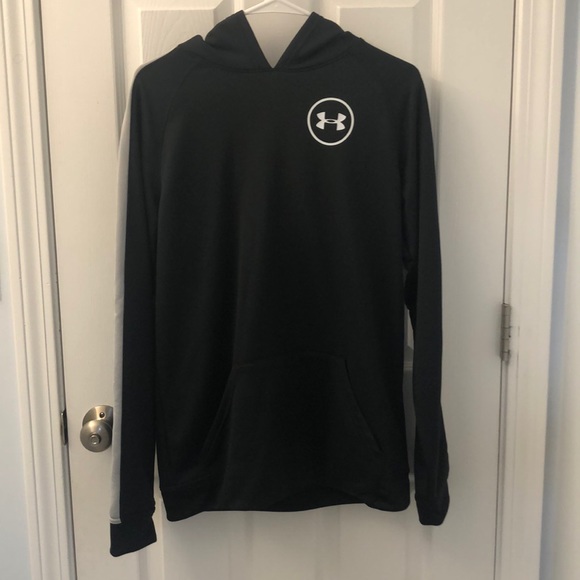 NWOT Under Armour Boys Huddle Up Fleece Hoodie - Picture 1 of 8